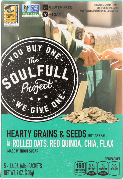 THE SOULFULL PROJECT: Hot Cereal Hearty Grains, 7 oz