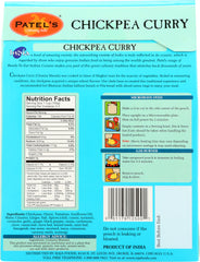 PATEL: Mix Sauce Rice Chickpea Curry, 9.9 oz