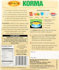 PATEL: Spice Korma Cooking With Roasted Spicy, 3.53 oz