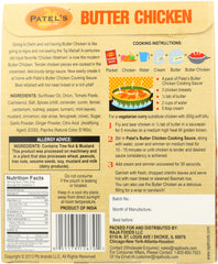 PATEL: Sauce Butter Chicken With Roasted Spice, 3.53 oz