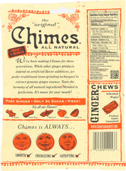 CHIMES: Orange Ginger Chews Bag, 5 oz