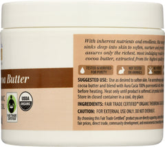 AURA CACIA: Cocoa Butter Org 4 oz