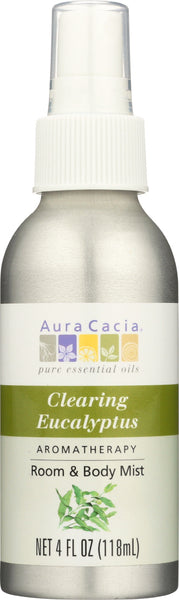 AURA CACIA: Eucalyptus Harvest Aromatherapy Mist, 4 Oz