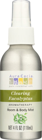 AURA CACIA: Eucalyptus Harvest Aromatherapy Mist, 4 Oz
