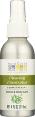 AURA CACIA: Eucalyptus Harvest Aromatherapy Mist, 4 Oz