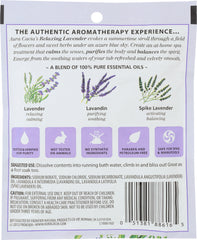 AURA CACIA: Aromatherapy Mineral Bath Relaxing Lavender, 2.5 oz