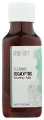 AURA CACIA: Clearing Eucalyptus Shower Salt, 16 oz