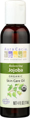 AURA CACIA: Organic Skin Care Oil Balancing Jojoba, 4 oz