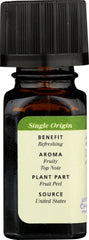 AURA CACIA: Organic Grapefruit Essential Oil, 0.25 oz