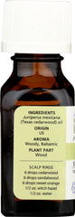 AURA CACIA: 100% Pure Essential Oil Texas Cedarwood, 0.5 Oz