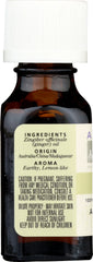 AURA CACIA: 100% Pure Essential Oil Ginger, 0.5 Oz