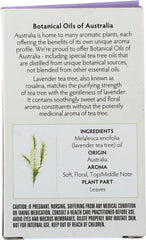 AURA CACIA: Essential Oil Pure Lavender Tea Tree, 0.5 oz