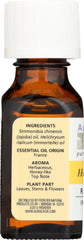 AURA CACIA: Pure Essential Oil Restoring Helichrysum in Jojoba Oil, 0.5 oz