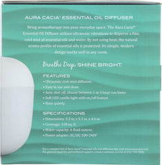 AURA CACIA: Mist Diffuser Essential Oil 1 ea