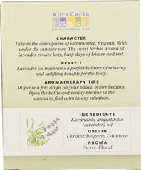 AURA CACIA: 100% Pure Essential Oil Lavender, 0.5 oz