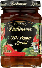 DICKINSON: Hot Pepper Spread, 9.5 oz