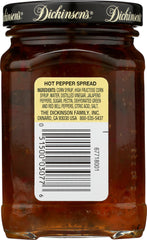 DICKINSON: Hot Pepper Spread, 9.5 oz