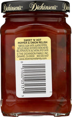 DICKINSON: Pepper & Onion Relish, 8.75 oz