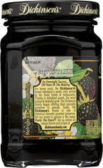 DICKINSON'S: Pure Seedless Black Raspberry Preserves, 10 Oz