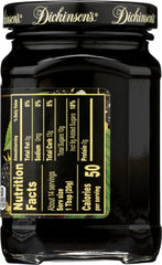 DICKINSON'S: Pure Seedless Black Raspberry Preserves, 10 Oz