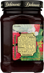 DICKINSON: Seedless Red Raspberry Preserves, 10 oz