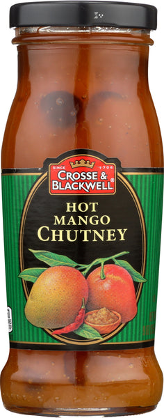 CROSSE & BLACKWELL: Hot Mango Chutney, 9 oz