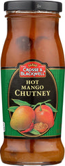 CROSSE & BLACKWELL: Hot Mango Chutney, 9 oz