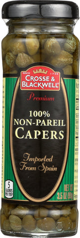 CROSSE & BLACKWELL: 100% Non-Pareil Capers, 3.5 oz