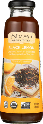 NUMI: Black Lemon Tea, 12 fo