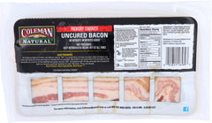 COLEMAN: Bacon Pork Uncured, 12 oz