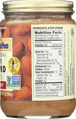 MARANATHA: No Stir Almond Butter Crunchy, 12 oz