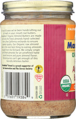 MARANATHA: Organic Raw Creamy Almond Butter, 12 oz