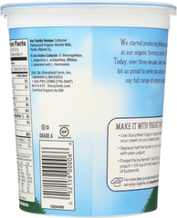 STONYFIELD: Organic Fat Free Plain Yogurt, 32 oz