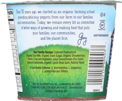 STONYFIELD: Organic Made from Soy Strawberry, 5.3 oz