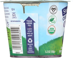 STONYFIELD: Organic Made from Soy Blueberry, 5.3 oz