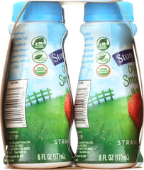 STONYFIELD: Organic Smoothie Strawberry, 24 oz