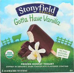 STONYFIELD: Gotta Have Vanilla Frozen Nonfat Yogurt, 18 oz