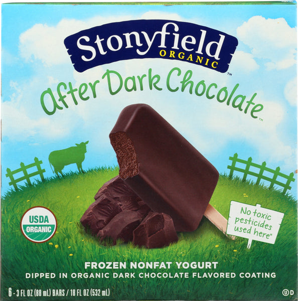 STONYFIELD: After Dark Chocolate Frozen Nonfat Yogurt, 18 oz