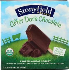 STONYFIELD: After Dark Chocolate Frozen Nonfat Yogurt, 18 oz