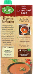 PACIFIC FOODS: Creamy Tomato Basil Soup, 32 oz
