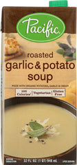 PACIFIC FOODS: Roasted Garlic & Potato Soup, 32 oz