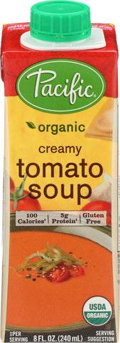 PACIFIC NATURAL FOODS: Organic Soup Creamy Tomato, 8 oz
