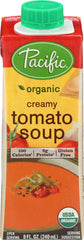 PACIFIC NATURAL FOODS: Organic Soup Creamy Tomato, 8 oz