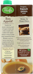 PACIFIC FOODS: Organic French Onion Soup, 32 oz