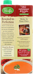 PACIFIC FOODS: Organic Soup Roasted Red Pepper and Tomato Light in Sodium, 32 oz