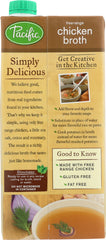 PACIFIC FOODS: Chicken Broth Free Range, 32 oz