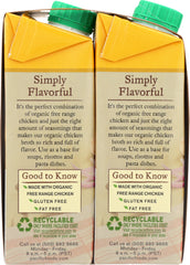 PACIFIC FOODS: Organic Free Range Chicken Broth Low Sodium 4 count (8 oz each), 32 oz