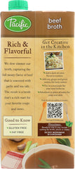 PACIFIC FOODS: Beef Broth, 32 oz