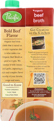 PACIFIC FOODS: Organic Broth Beef, 32 oz
