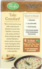 PACIFIC FOODS: Soup Rte Rosemary Potato Chowder Organic, 17 oz